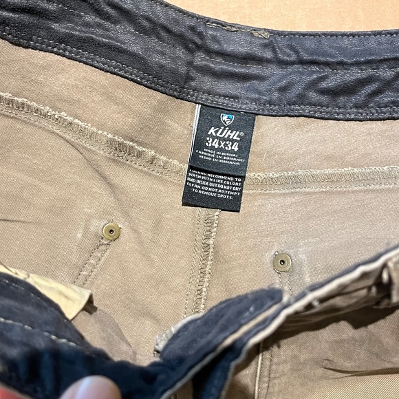 Kuhl Free Rydr Patina Dye Pant - Men's Size 34 X 34 - Tan - Picture 6 of 13